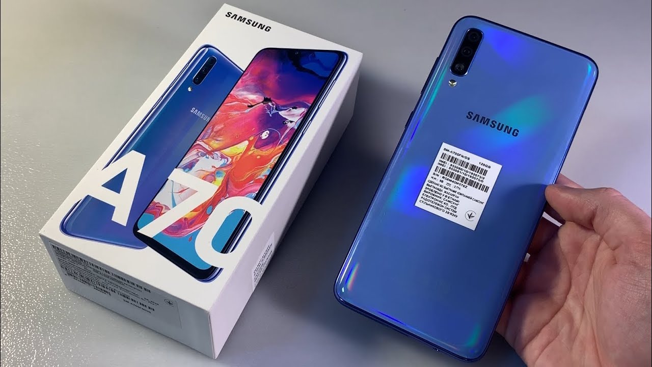 Обзор смартфона Samsung Galaxy A70